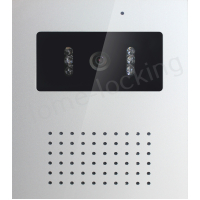 Home-Locking complete deur video videofoon 4 draads met 2 binnen schermen.DT-1476